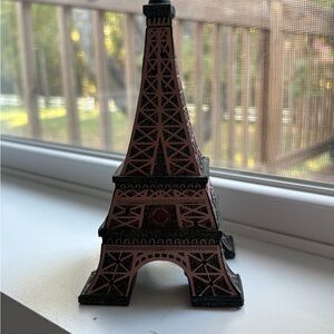 Bath & Body Works Black and Pink Eiffel Tower Decor